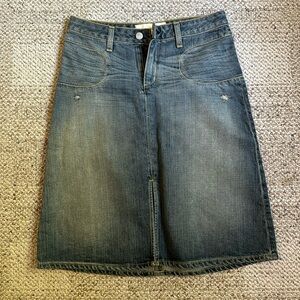 Paper denim and cloth skirt size 25